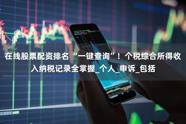 在线股票配资排名 “一键查询”！个税综合所得收入纳税记录全掌握_个人_申诉_包括